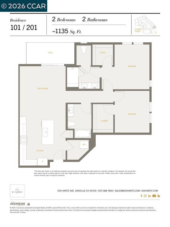 Image 23 of property listing at 600 Hartz Ave 201, Danville, CA 94526