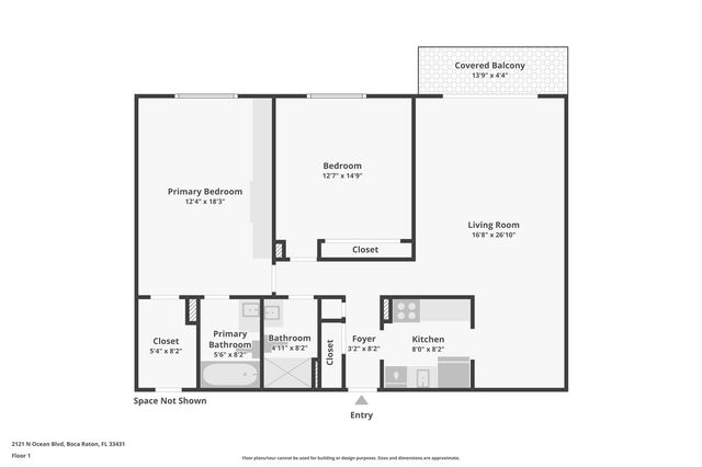 2121 N Ocean Boulevard 805w, Boca Raton, FL 33431