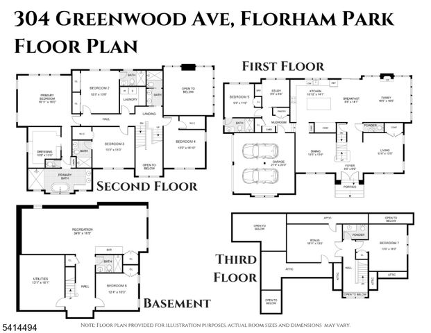 304 Greenwood Ave, Florham Park Boro, NJ 07932