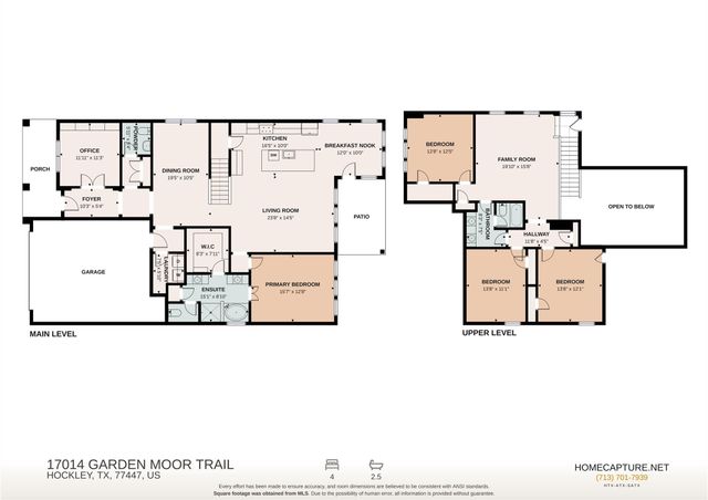 17014 Garden Moor Trail, Hockley, TX 77447