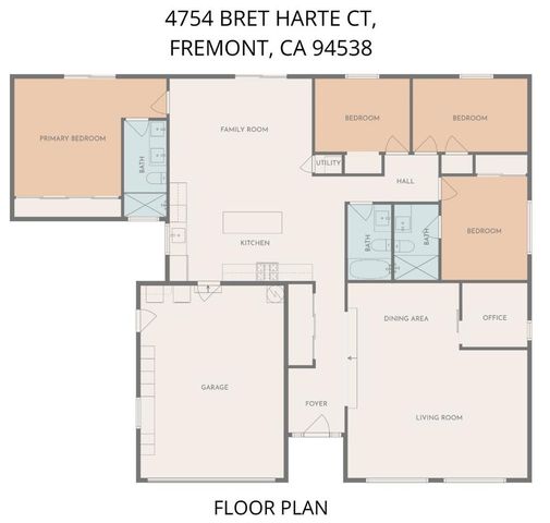 4754 Bret Harte Court, Fremont, CA 94538