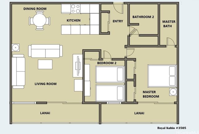 2240 Kuhio Avenue 3505, Honolulu, HI 96815