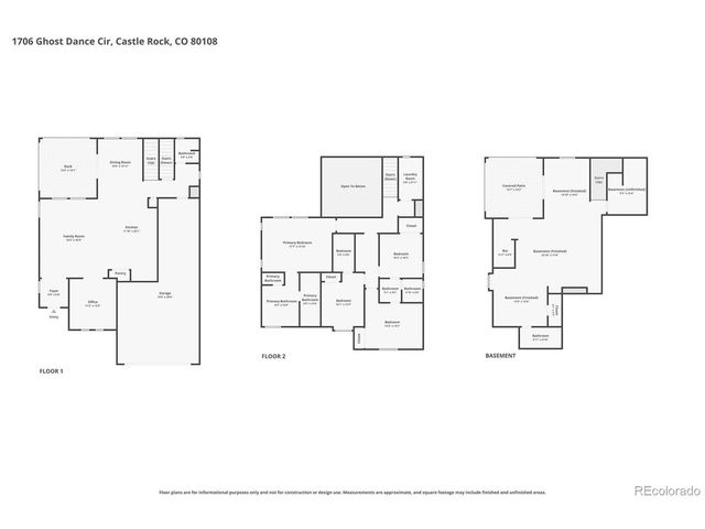 1706 Ghost Dance Cir, Castle Rock, CO 80108
