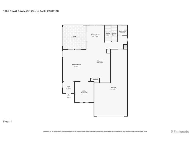 1706 Ghost Dance Cir, Castle Rock, CO 80108