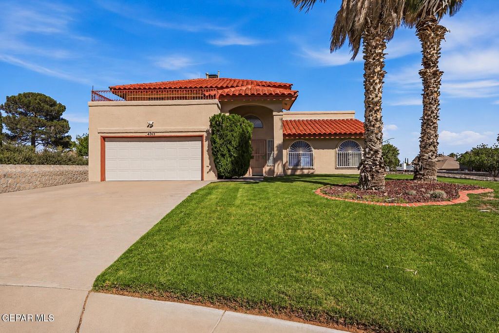 4317 JON CUNNINGHAM Boulevard, El Paso, TX 79934