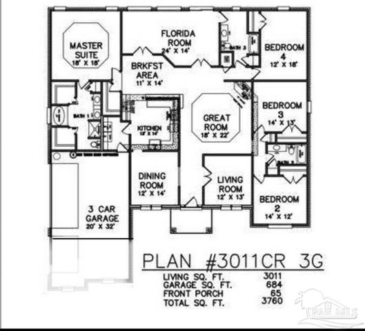 2661 Piddlin Ln, Jay, FL 32565