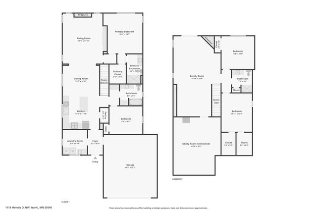 1118 Melody Court NW, Isanti, MN 55040