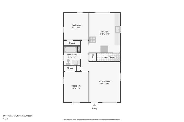 3760 S Kansas AVENUE, Milwaukee, WI 53207