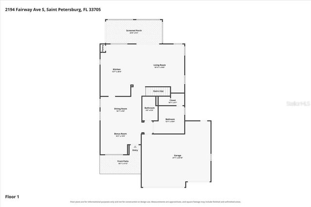 2194 FAIRWAY AVENUE S, St Petersburg, FL 33712