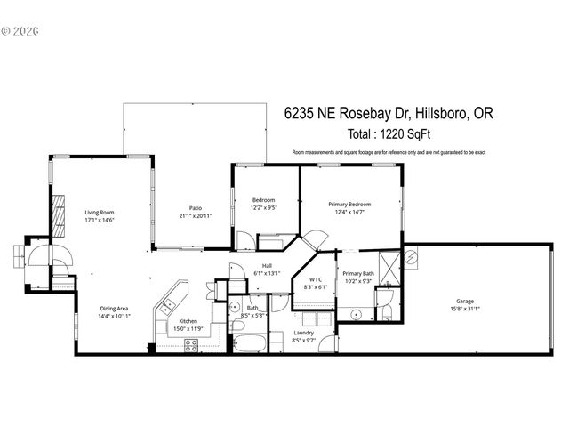 6235 Ne ROSEBAY Dr, Hillsboro, OR 97124
