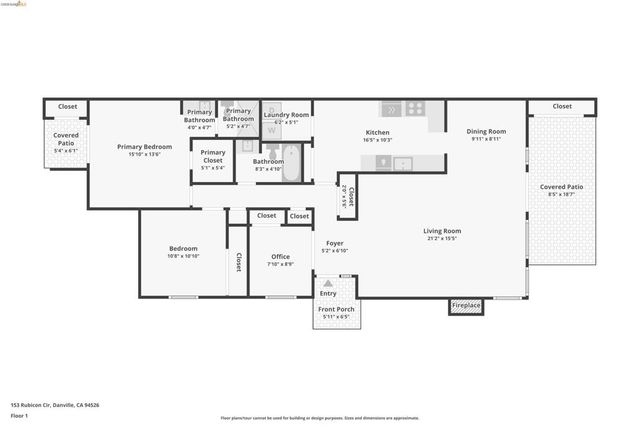 153 Rubicon Cir, Danville, CA 94526