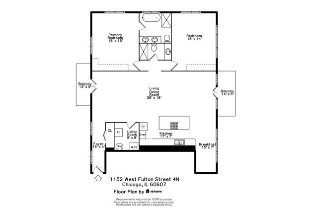 1152 W Fulton Market 4A, Chicago, IL 60607