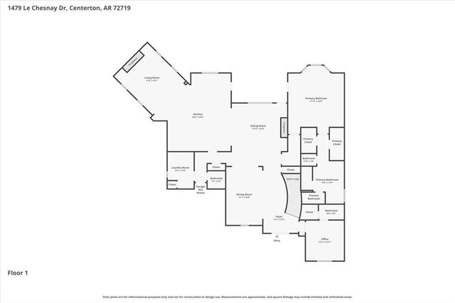 1479 Le Chesnay Drive, Centerton, AR 72719