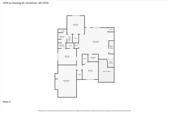 1479 Le Chesnay Drive, Centerton, AR 72719