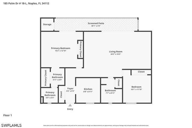 185 Palm DR 18L, Naples, FL 34112