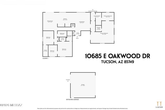 10685 E Oakwood Drive, Tucson, AZ 85749