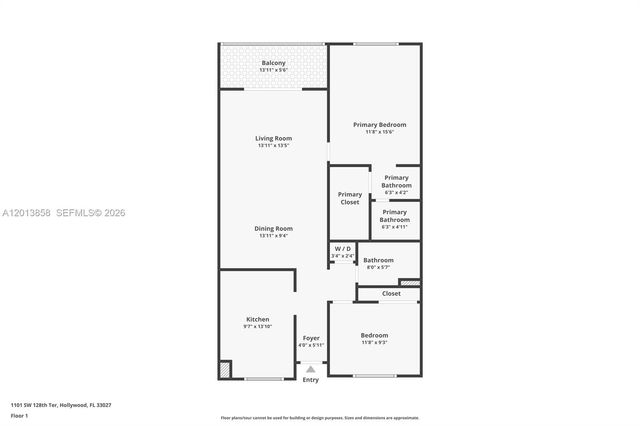 1101 SW 128th Ter 309C, Pembroke Pines, FL 33027