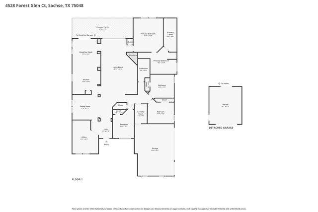 4528 Forest Glen Court, Sachse, TX 75048