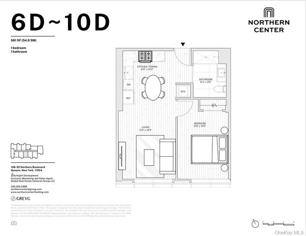138-18 Northern Boulevard 6D, Flushing, NY 11354