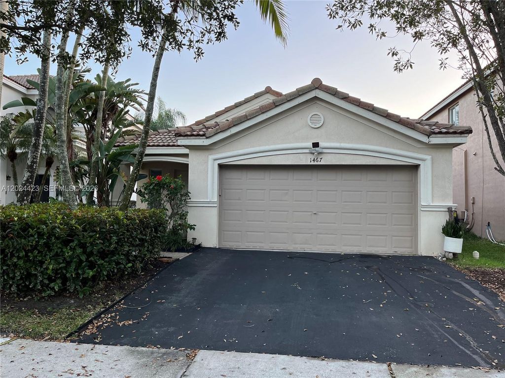 1467 Sunset Way 1467, Weston, FL 33327