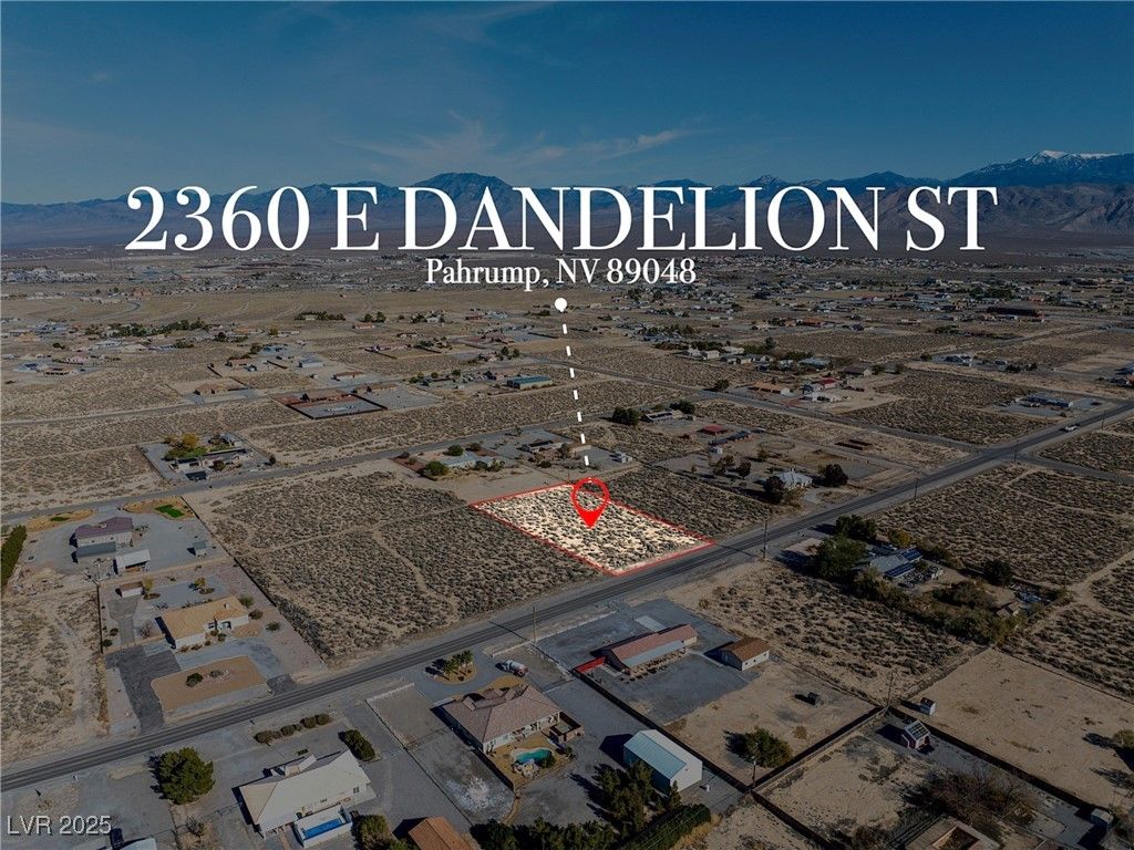 2360 East Dandelion Street, Pahrump, NV 89048