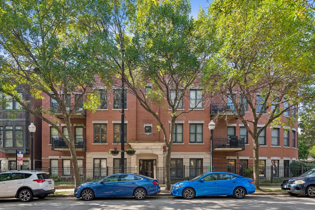 1450 S HALSTED Street 1A, Chicago, IL 60607 — exterior