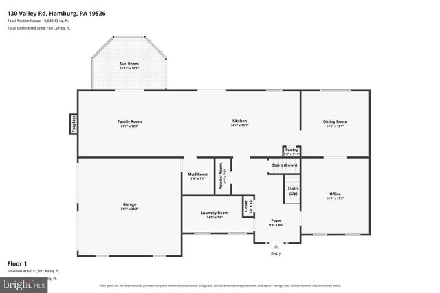 130 VALLEY RD, Hamburg, PA 19526