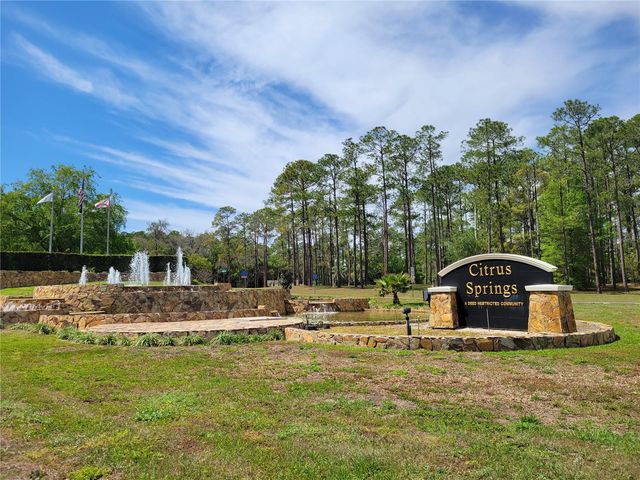 9223 N BERTIN DRIVE, Citrus Springs, FL 34434