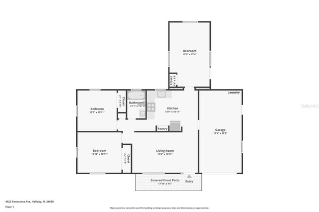 4922 PANORAMA AVENUE, Holiday, FL 34690