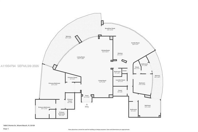 1000 S Pointe Dr 1501, Miami Beach, FL 33139