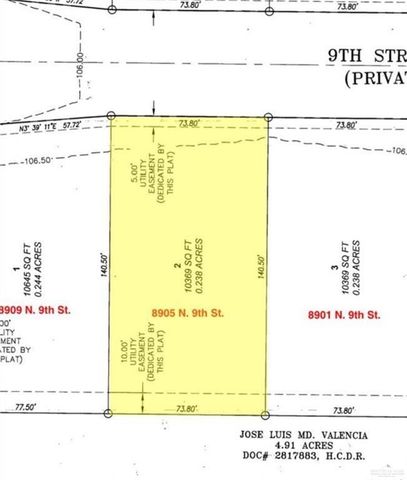 8901 N 9th Street, Mcallen, TX 78504