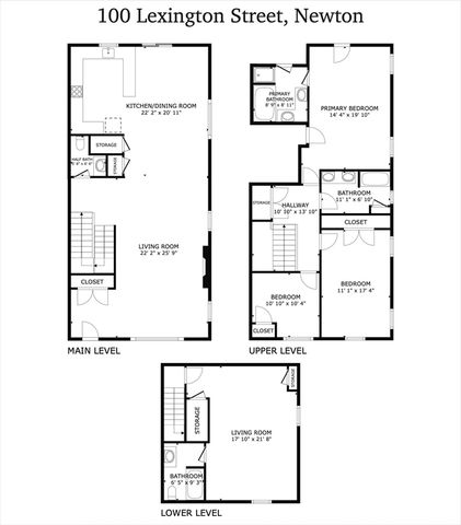 98-100 Lexington Street 100, Newton, MA 02466