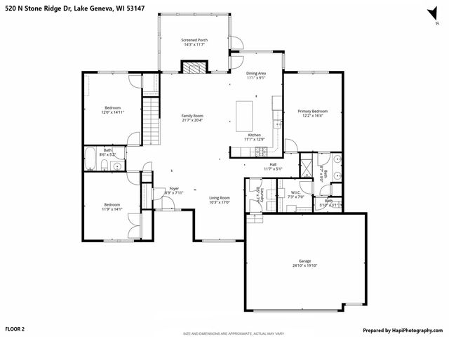 520 N Stone Ridge DRIVE, Lake Geneva, WI 53147