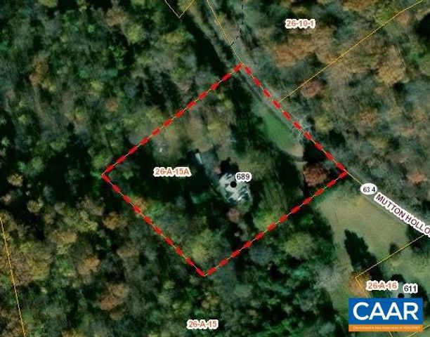 689 MUTTON HOLLOW RD, Stanardsville, VA 22973