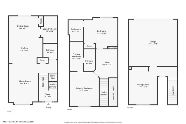 14016 S Sheridan Trail, Homer Glen, IL 60491
