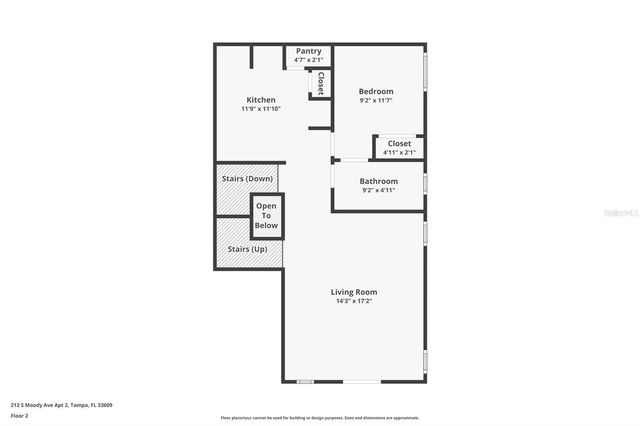 212 S MOODY AVENUE 2, Tampa, FL 33609