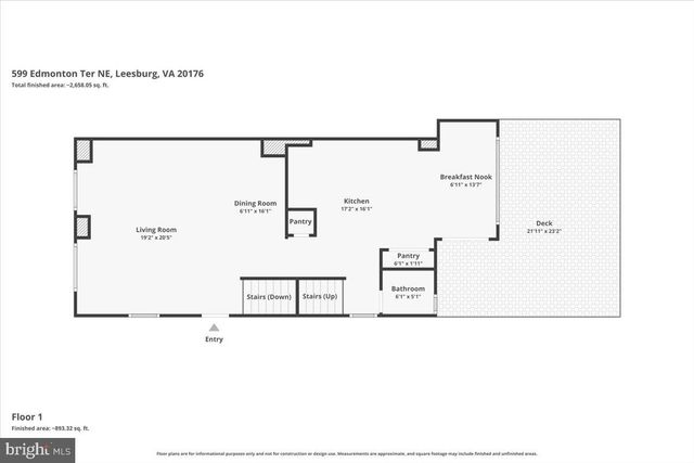 599 EDMONTON TER NE, Leesburg, VA 20176