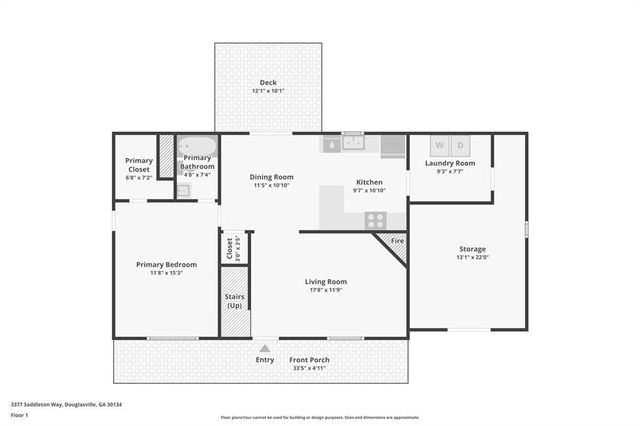 3377 Saddleton Way, Douglasville, GA 30134
