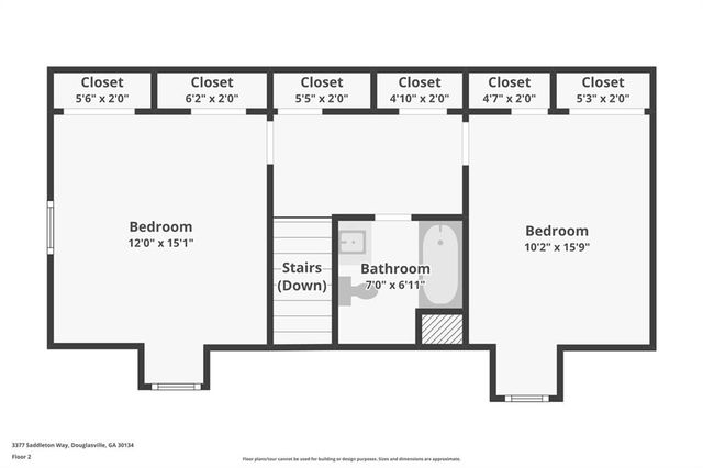 3377 Saddleton Way, Douglasville, GA 30134