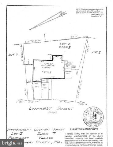 7313 LYNNHURST ST, Chevy Chase, MD 20815