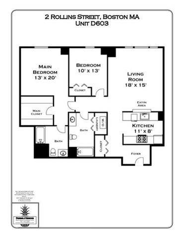 2 Rollins St D603, Boston, MA 02118