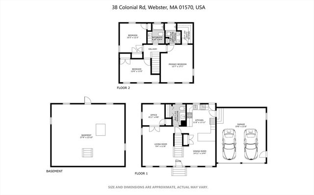 38 Colonial, Webster, MA 01570