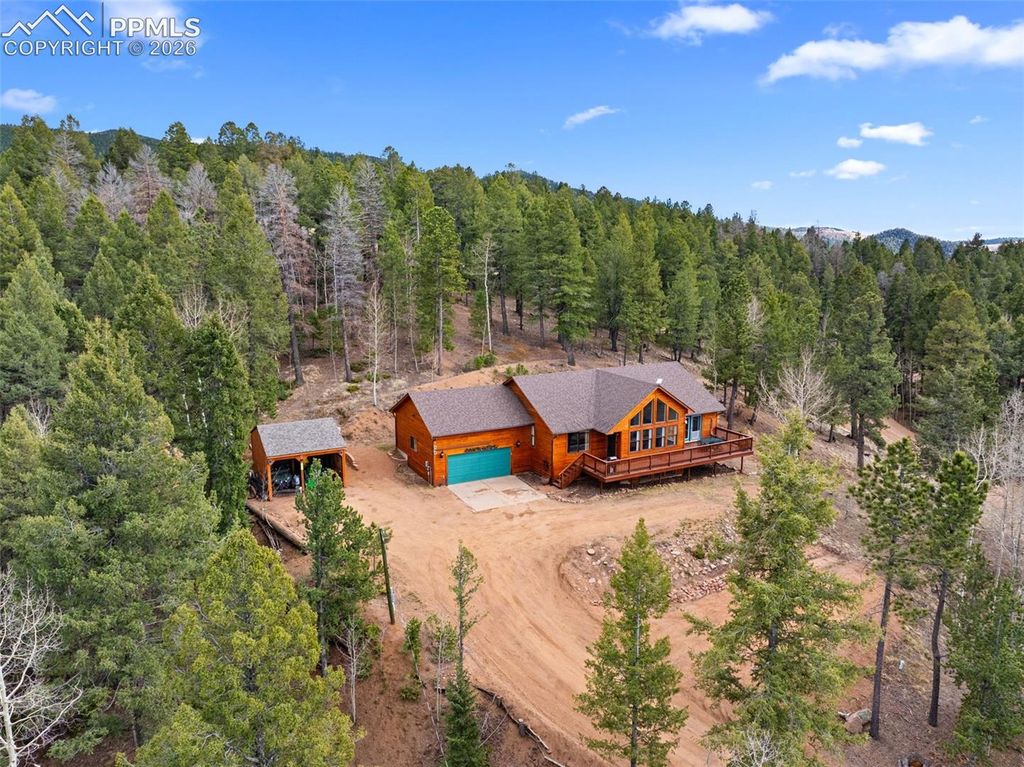 1122 Bennett Drive, Cripple Creek, CO 80813 — exterior