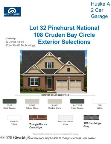 108 Cruden Bay Circle, Pinehurst, NC 28374