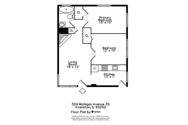 524 Michigan Avenue 3S, Evanston, IL 60202