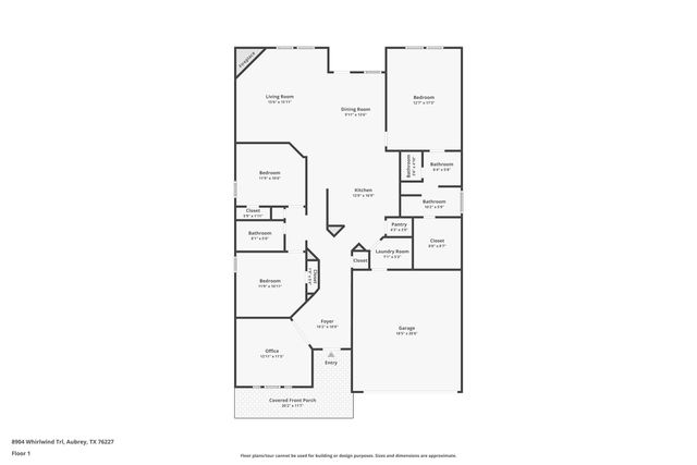 8904 Whirlwind Trail, Aubrey, TX 76227