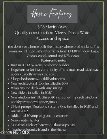 306 Marina Way, N Topsail Beach, NC 28460