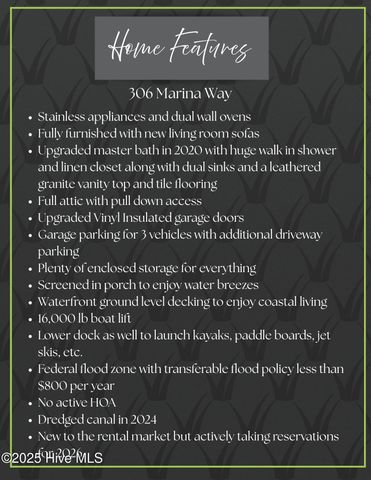 306 Marina Way, N Topsail Beach, NC 28460