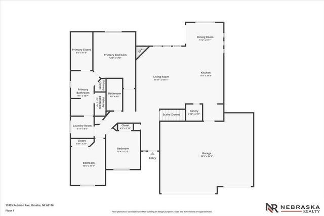 17425 Redman Avenue, Omaha, NE 68116