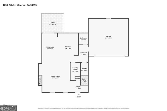 125 E 5th Street, Monroe, GA 30655